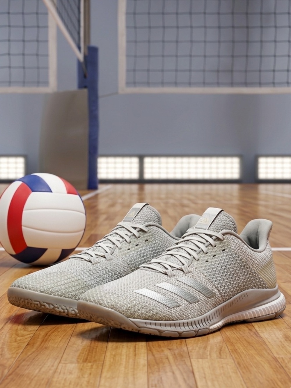 Adidas Crazyflight Bounce 2 Grey Volleyball Shoes size 10.5
